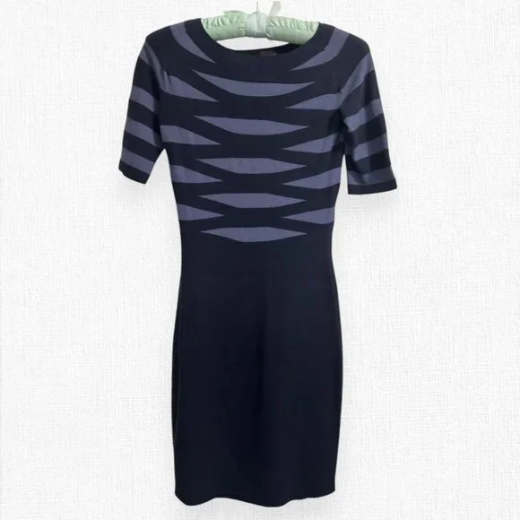 Emporio Armani | Dresses | Emporio Armani Banded Top Knit Dress | Poshmark